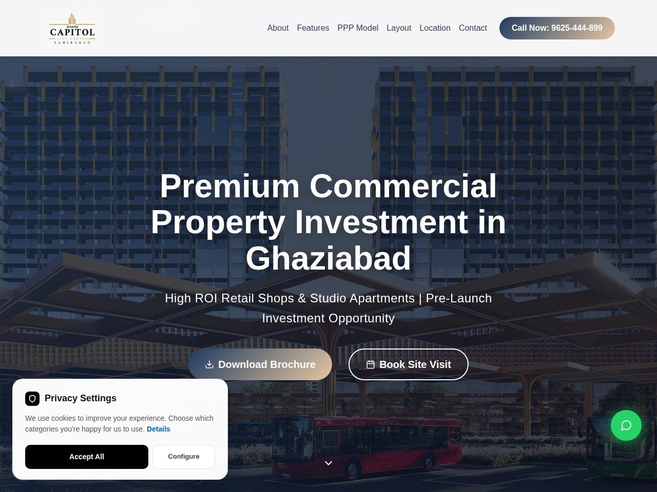 Anand Capitol City Centre — Real Estate project by Fungrow Technologies